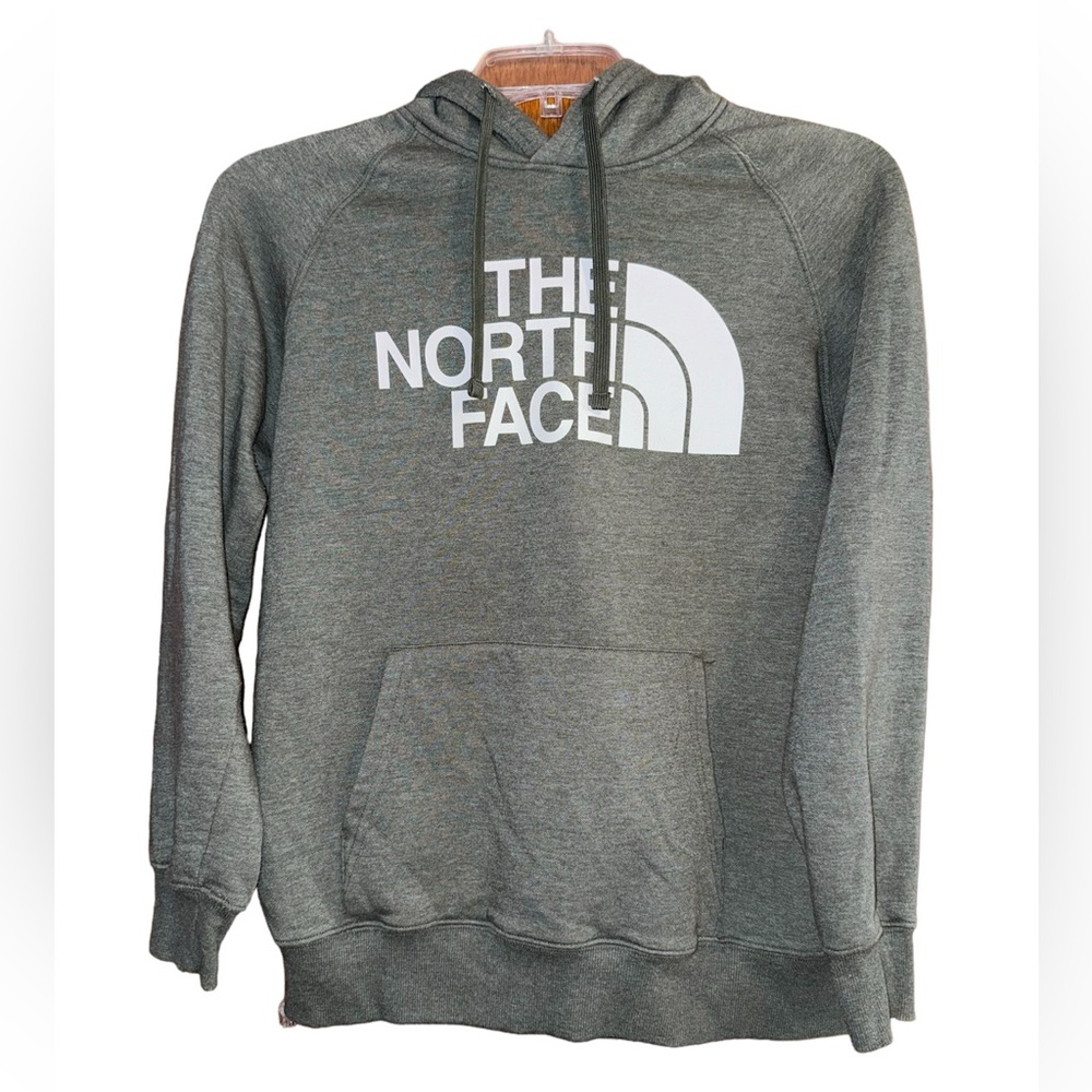 COPY - Green North Face Hoodie Size M